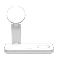 Ładowarka indukcyjna Tech-Protect QI15W-A47 MagSafe 3w1 + kabel USB-C - biała