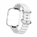 PASEK BRANSOLETA DO XIAOMI REDMI WATCH 3 ACTIVE - BIAŁY