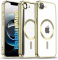 Etui RabbitMob do iPhone 16e do MagSafe Ochrona Aparatów | Elite Frame Case Złote
