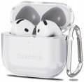 Etui case RabbitMob do Apple AirPods 4 Obudowa na Słuchawki | Bezbarwne