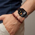 Pasek Sportowy RabbitMob do Xiaomi Redmi Watch 4/5/6 | Mi Band 8 Pro/9 Pro | Kremowo-Pomarańczowy