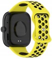 Pasek Sportowy RabbitMob do Xiaomi Redmi Watch 4/5/6 | Mi Band 8 Pro/9 Pro | Żółto-Czarny