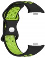 Pasek Sportowy RabbitMob do Xiaomi Redmi Watch 4/5/6 | Mi Band 8 Pro/9 Pro | Czarno-Zielony