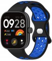 Pasek Sportowy RabbitMob do Xiaomi Redmi Watch 4/5/6 | Mi Band 8 Pro/9 Pro | Czarno-Niebieski