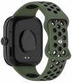 Pasek Sportowy RabbitMob do Xiaomi Redmi Watch 4/5/6 | Mi Band 8 Pro/9 Pro | Zielono-Czarny