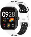 Pasek Sportowy RabbitMob do Xiaomi Redmi Watch 4/5/6 | Mi Band 8 Pro/9 Pro | Biało-Czarny