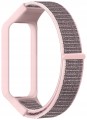 Pasek Nylonowy RabbitMob do Xiaomi Mi Band 8 Active/Redmi Smart Band 2 | Jasny Róż
