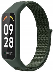 Pasek Nylonowy RabbitMob do Xiaomi Mi Band 8 Active/Redmi Smart Band 2 | Oliwkowy
