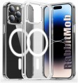 Etui RabbitMob do iPhone 14 Pro Max do MagSafe Clear Case Wzmacniane Magnetyczne