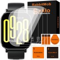 3X SZKŁO OCHRONNE HARTOWANE 9H DO  XIAOMI REDMI WATCH 5 ACTIVE + ZESTAW DO MONTAŻU