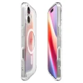 Etui Spigen Ultra Hybrid MagSafe na iPhone 17 - przezroczysto-białe