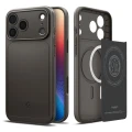 Etui Spigen Thin Fit MagSafe na iPhone 17 Pro - szare