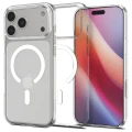 Etui Spigen Liquid Crystal MagSafe na iPhone 17 Pro Max - przezroczysto-białe