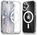 Etui RabbitMob do iPhone 17 do MagSafe Clear Case Wzmacniane Magnetyczne
