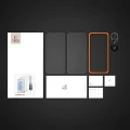 Zestaw Tech-Protect Supreme Set na Samsung Galaxy S25 2x szkło hartowane na wyświetlacz / szkło hartowane na aparat - przezroczyste
