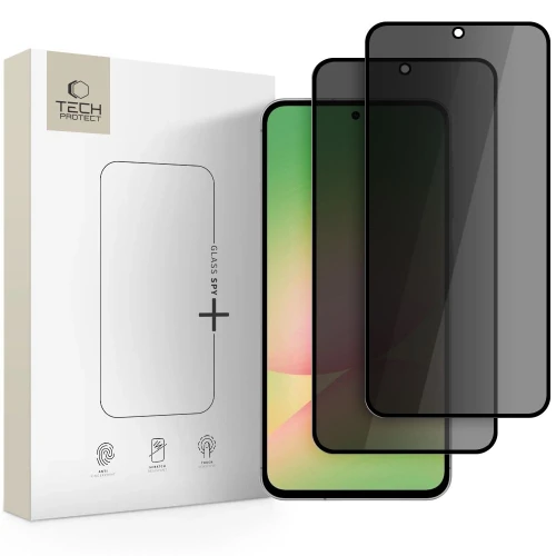Szkło prywatyzujące Tech-Protect Glass Spy+ 2-Pack na Samsung Galaxy A36 / A56 5G