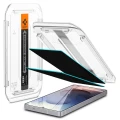 Szkło prywatyzujące Spigen Glas.TR "Ez Fit" Privacy 2-pack na Samsung Galaxy S25 Ultra