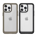 ETUI WZMOCNIONE OUTER SPACE Z RAMKĄ DO IPHONE 15 PRO MAX - CZERWONE
