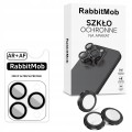 Szkło 9H RabbitMob na Aparat Tył 3D do iPhone 16 Pro / 16 Pro Max + Aplikator