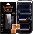 Szkło Hartowane RabbitMob 5D Full Glue do iPhone 17 / 17 Pro + Zestaw do Montażu