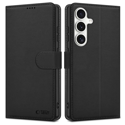 Etui Tech-Protect Wallet na Samsung Galaxy S25 FE - czarne