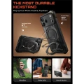 Etui Supcase UB Grip Mag MagSafe na iPhone 17 Pro Max - czarne