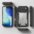 Etui Ringke Fusion X na iPhone 17 Pro Max - czarne