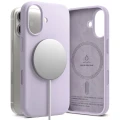 Etui Ringke Silicone Magnetic MagSafe na iPhone 17 - fioletowe