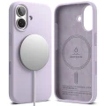 Etui Ringke Silicone Magnetic MagSafe na iPhone 17 - fioletowe