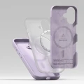 Etui Ringke Silicone Magnetic MagSafe na iPhone 17 - fioletowe