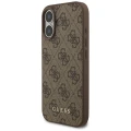 Etui Guess 4G Classic na iPhone 17 - brązowe