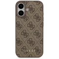 Etui Guess 4G Classic na iPhone 17 - brązowe
