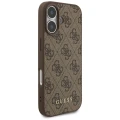 Etui Guess 4G Classic na iPhone 17 - brązowe