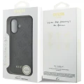 Etui Guess 4G Charms Collection MagSafe na iPhone 17 - czarne
