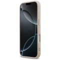 Etui Guess 4G Triangle Logo MagSafe na iPhone 17 - różowo-złote