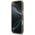 Etui Guess Grained Big 4G Classic Logo na iPhone 17 - brązowe