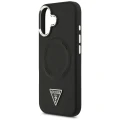 Etui Guess Triangle Logo MagSafe na iPhone 17 - czarne