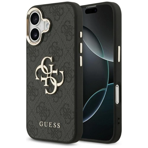 Etui Guess 4G Big 4G Classic Logo na iPhone 17 - czarno-złote