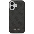 Etui Guess 4G Classic Logo MagSafe na iPhone 17 - czarne