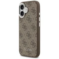 Etui Guess 4G Classic Logo MagSafe na iPhone 17 - brązowe