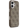 Etui Guess 4G Classic Logo MagSafe na iPhone 17 - brązowe