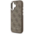 Etui Guess 4G Classic Logo MagSafe na iPhone 17 - brązowe