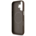 Etui Guess 4G Classic Logo MagSafe na iPhone 17 - brązowe