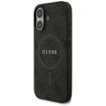 Etui Guess 4G Ring Classic Logo MagSafe  do iPhone 17 - czarne
