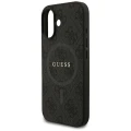 Etui Guess 4G Ring Classic Logo MagSafe  do iPhone 17 - czarne