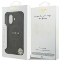 Etui Guess 4G Ring Classic Logo MagSafe  do iPhone 17 - czarne