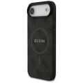 Etui Guess 4G Ring Classic Logo MagSafe do iPhone 17 Air - czarne