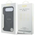 Etui Guess 4G Ring Classic Logo MagSafe do iPhone 17 Air - czarne