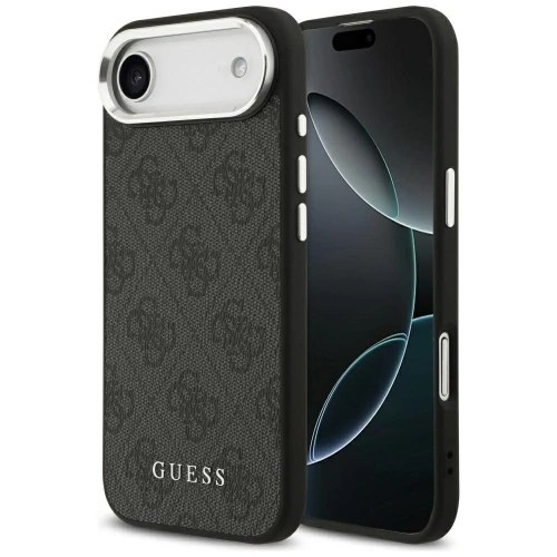 Etui Guess 4G Classic Logo MagSafe na iPhone 17 Air - czarne