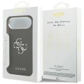 Etui Guess Grained Big 4G Classic Logo na iPhone 17 Air - czarne